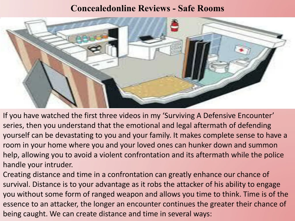 concealedonline reviews safe rooms
