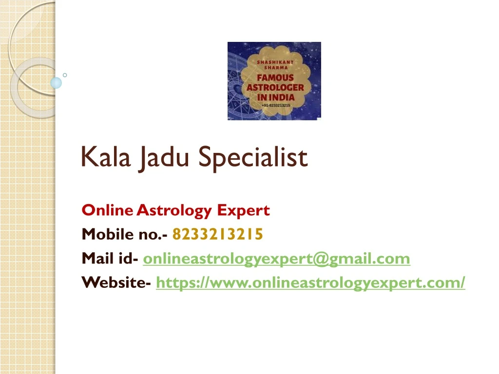 kala jadu specialist