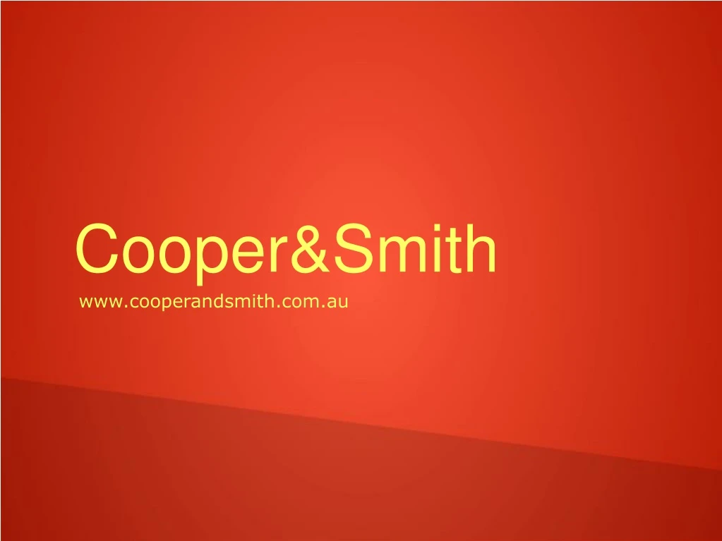 cooper smith