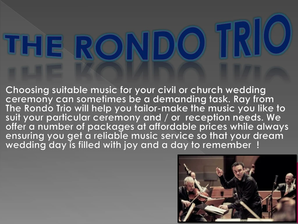 the rondo trio