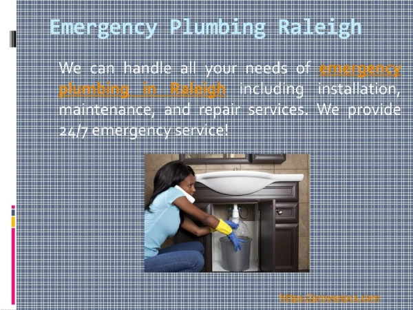 Emergency Plumbing Raleigh