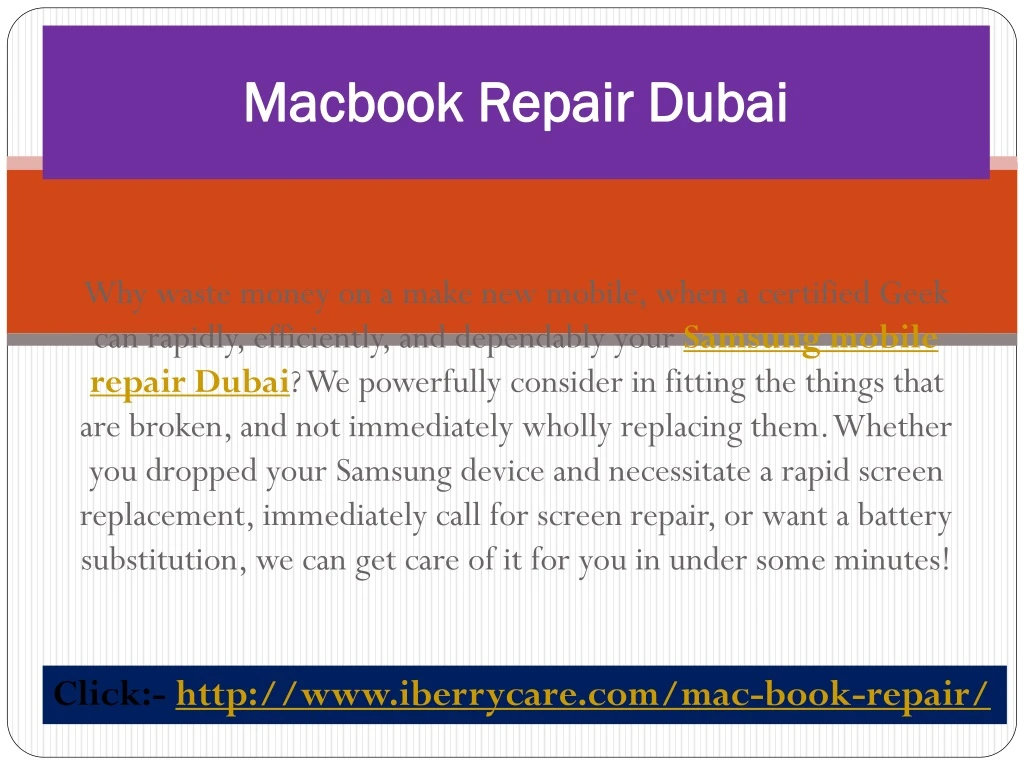 macbook repair dubai