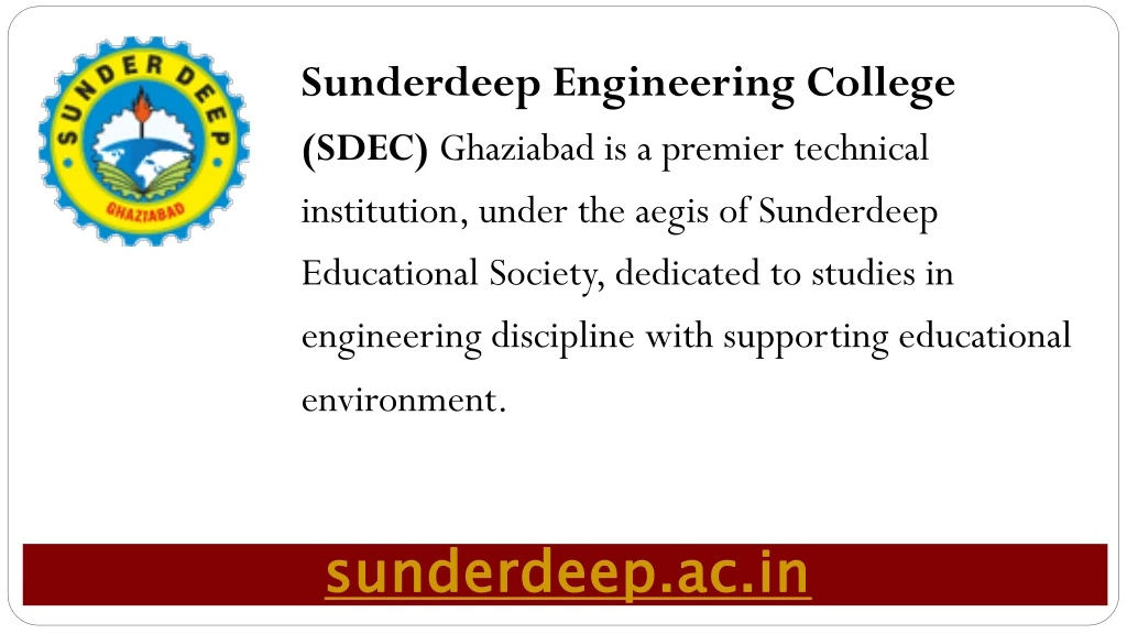 sunderdeep engineering college sdec ghaziabad