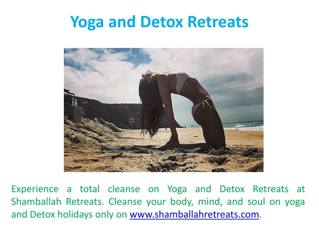 yoga and detox retreats