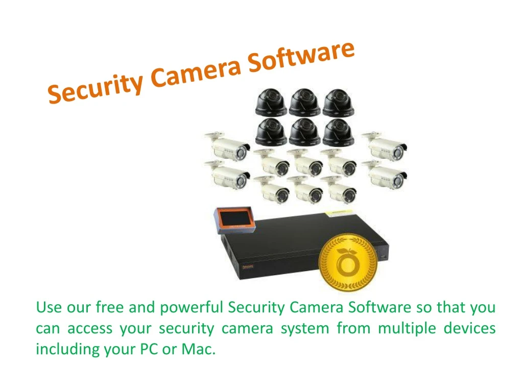 security camera software