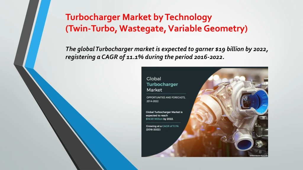 turbocharger market by technology twin turbo wastegate variable geometry