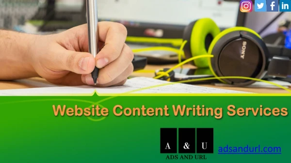 Best Website Content Writing Services