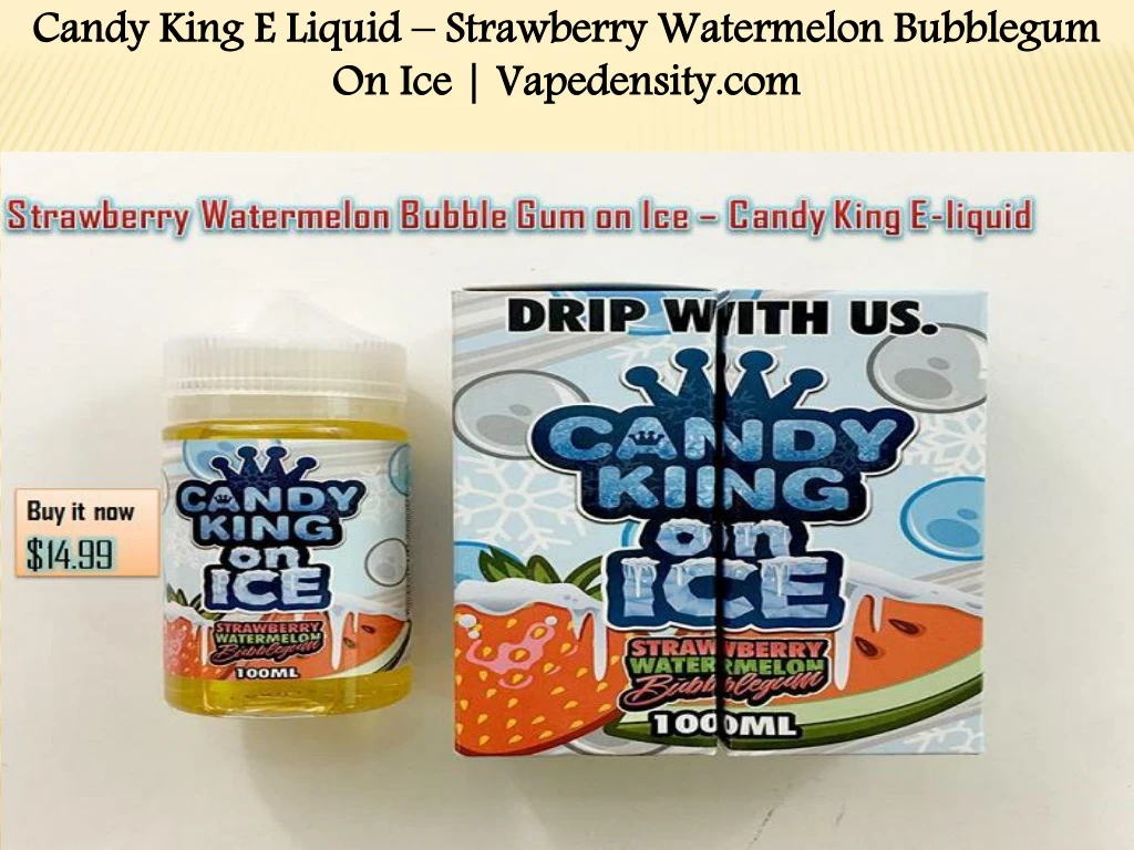 candy king e liquid strawberry watermelon