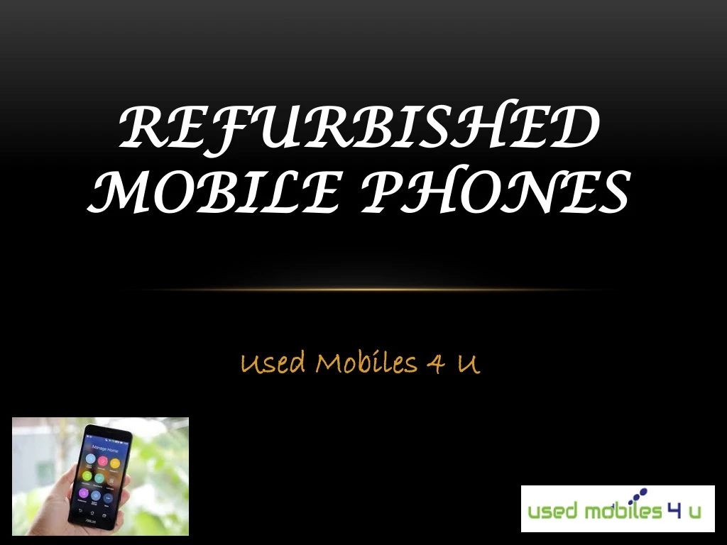 refurbished mobile phones