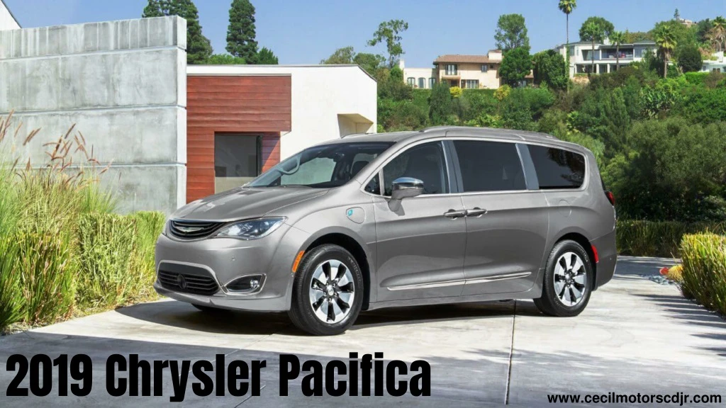 2019 chrysler pacifica