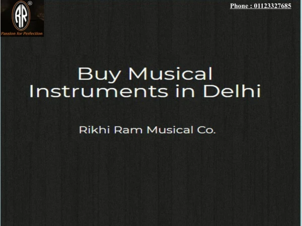 Buy Musical Instruments in Delhi