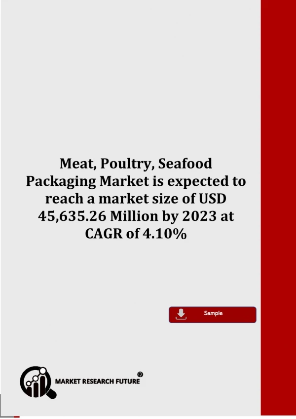 Meat, Poultry, Seafood Packaging Market Is Expected To Grow With A CAGR Of 4.10% By 2023