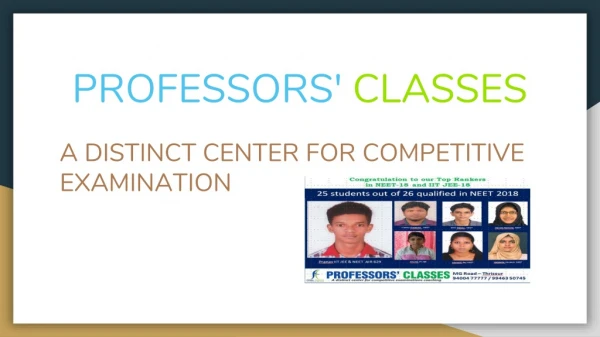 professors classes