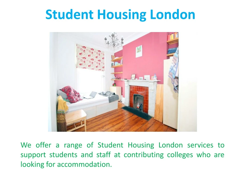 student housing london