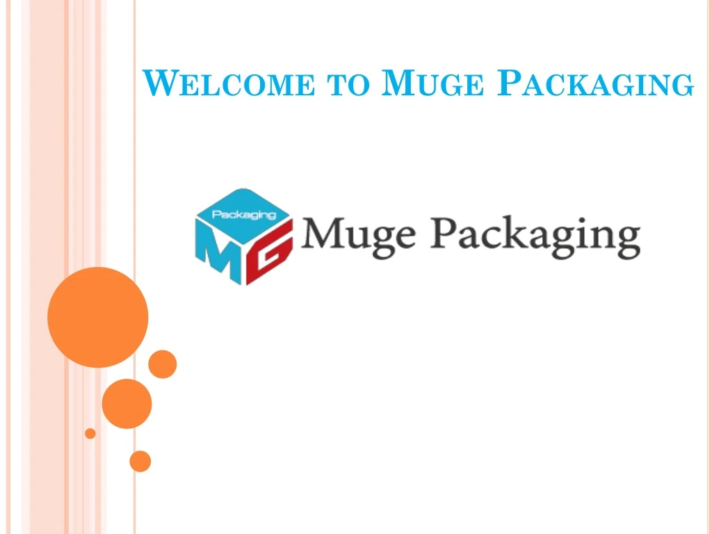 welcome to muge packaging