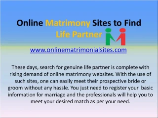 Life Partner Search