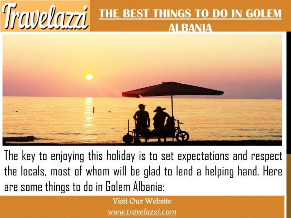 The Best Things To Do In Golem Albania