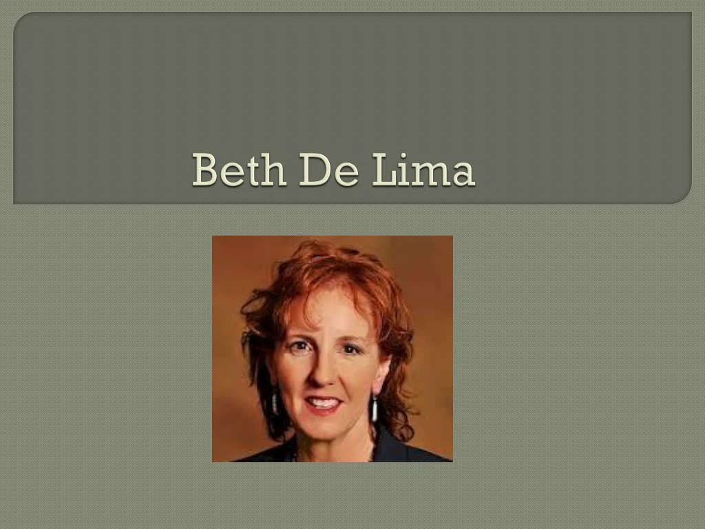 beth de lima