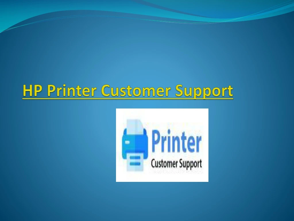 hp printer customer support