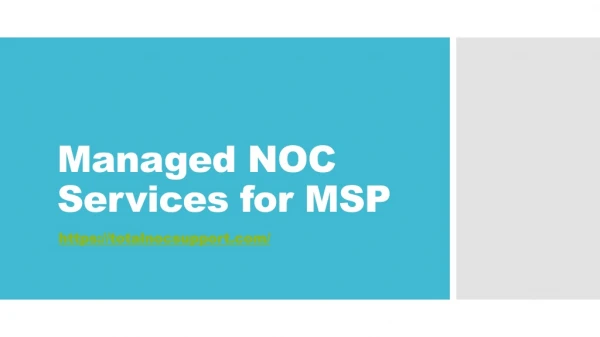 Total NOC Support Service | Get IT Help Desk exclusive to ITarian MSPs