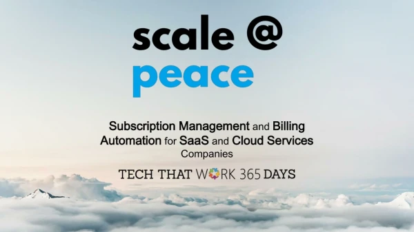 Work 365 Demo - Billing Automation & Subscription Management