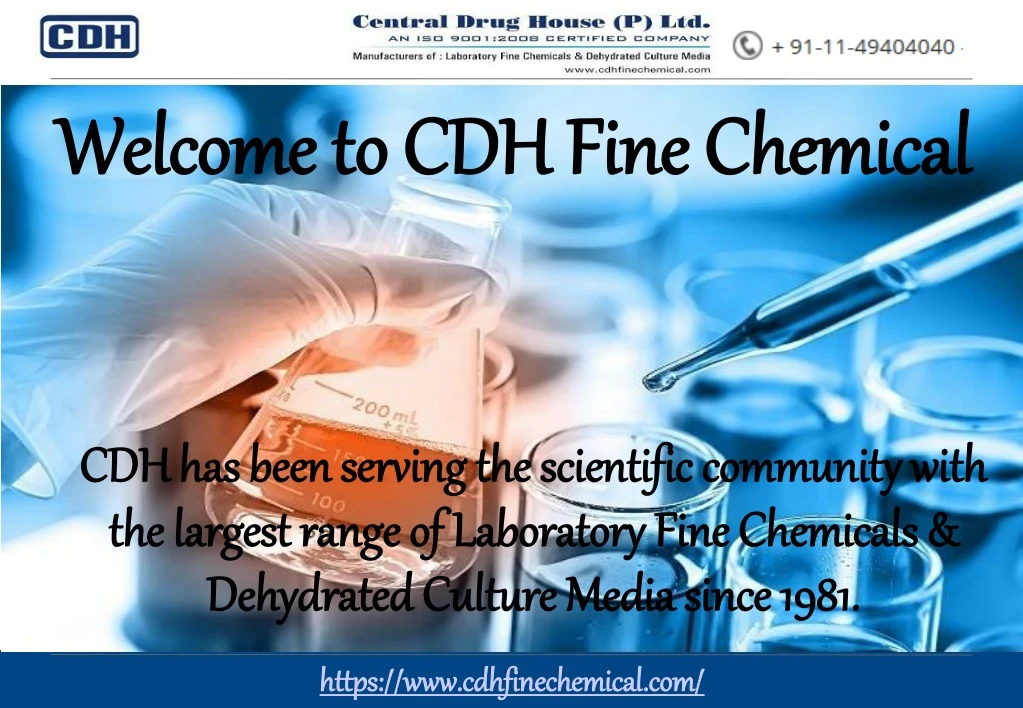 welcome to cdh fine chemical