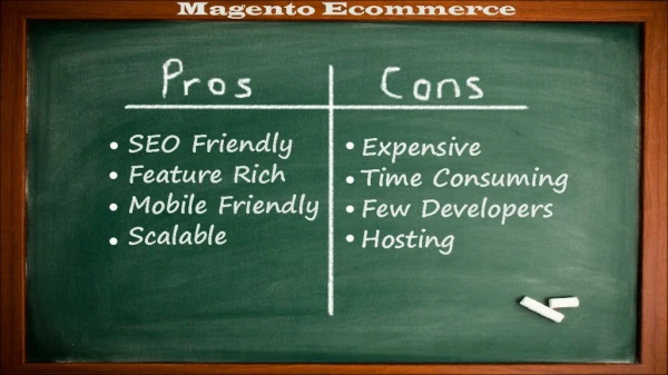 Pros and Cons of Magento eCommerce