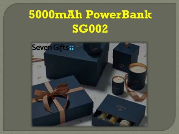 5000mAh PowerBank SG002