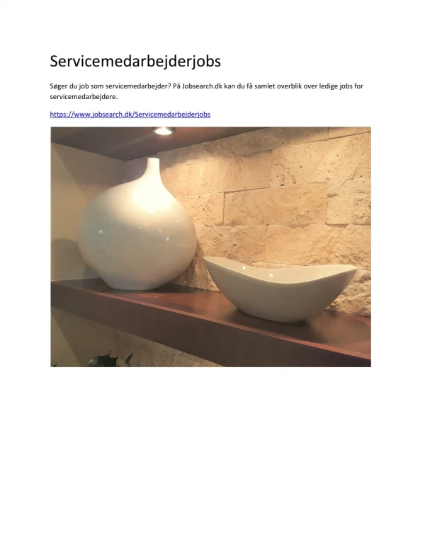 servicemedarbejderjobs