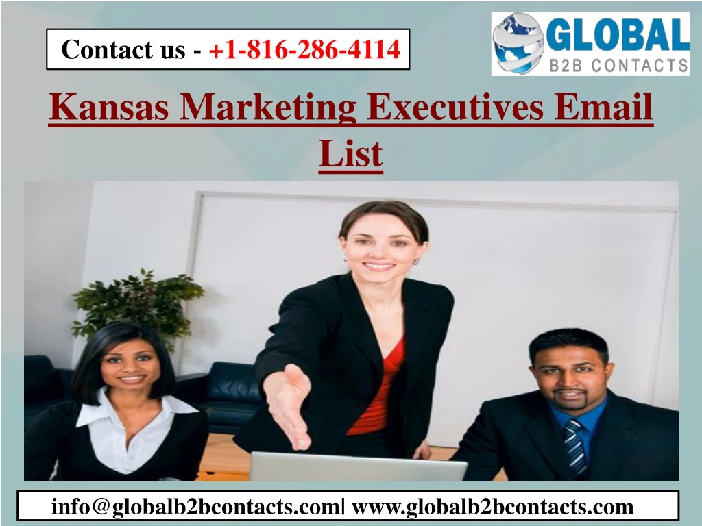 kansas marketing executives email list
