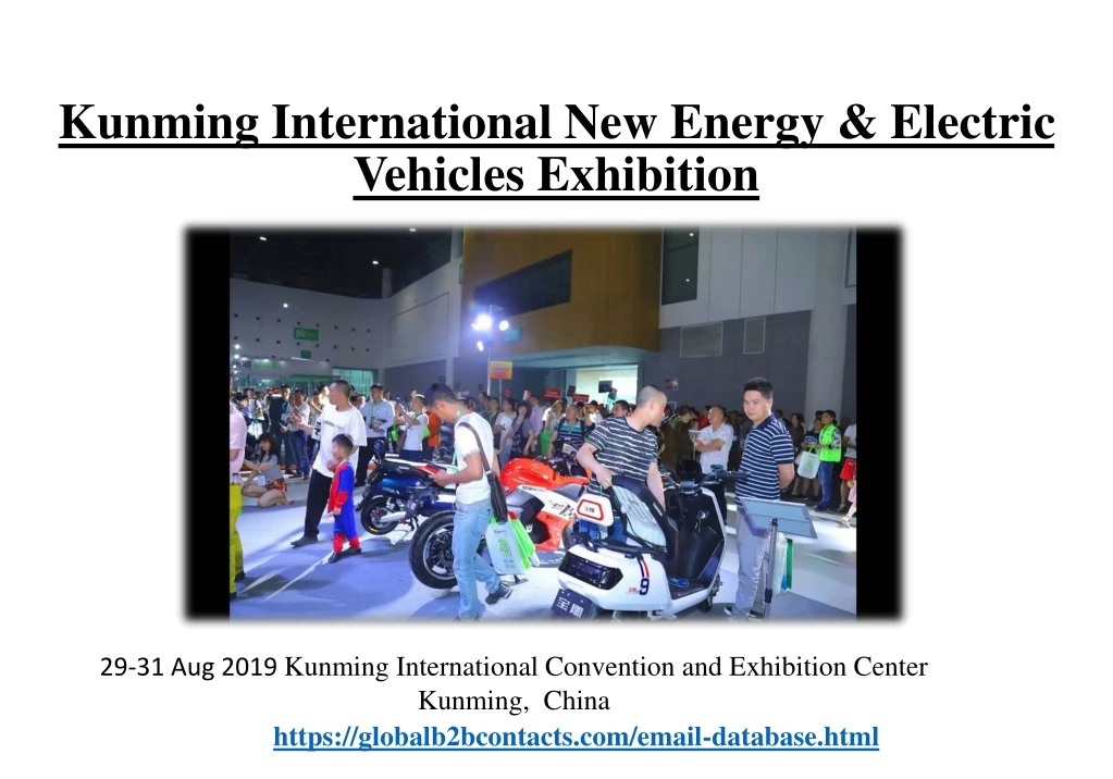 kunming international new energy electric vehicles exhibition