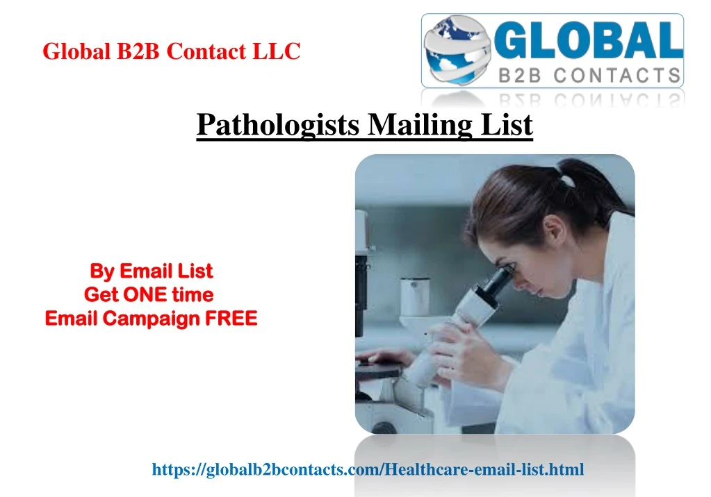 pathologists mailing list