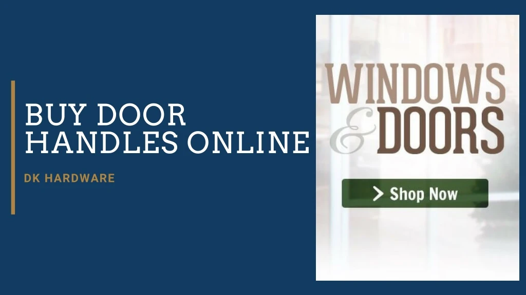 buy door handles online