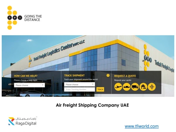 Air Freight Shipping Company UAE