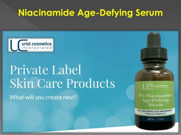 Niacinamide Age-Defying Serum
