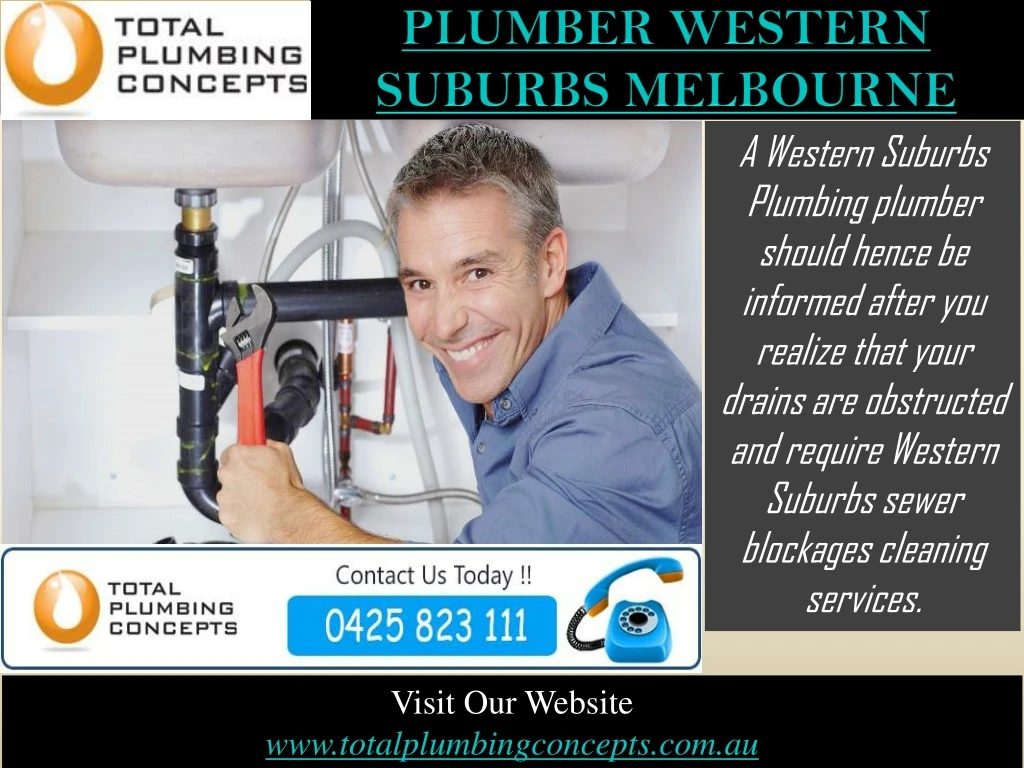 a western suburbs plumbing plumber should hence