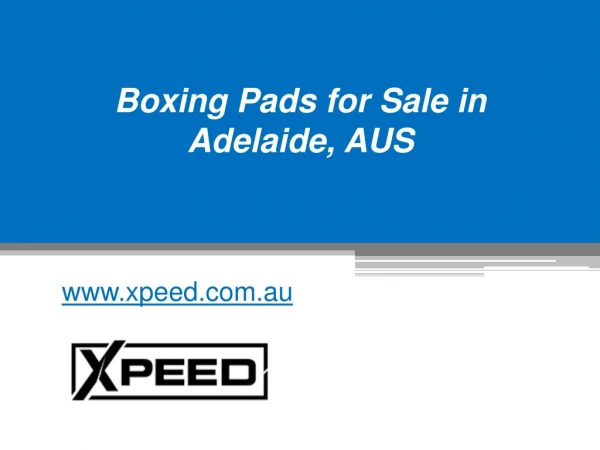 Boxing Pads for Sale in Adelaide, AUS - www.xpeed.com.au