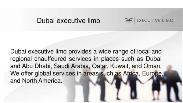 Dubai executive limo