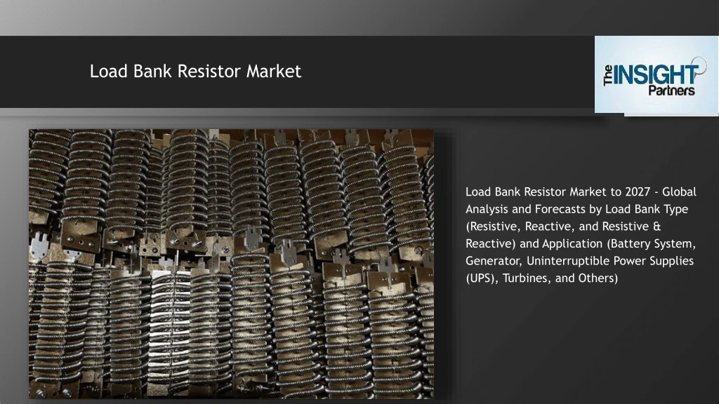 load bank resistor market