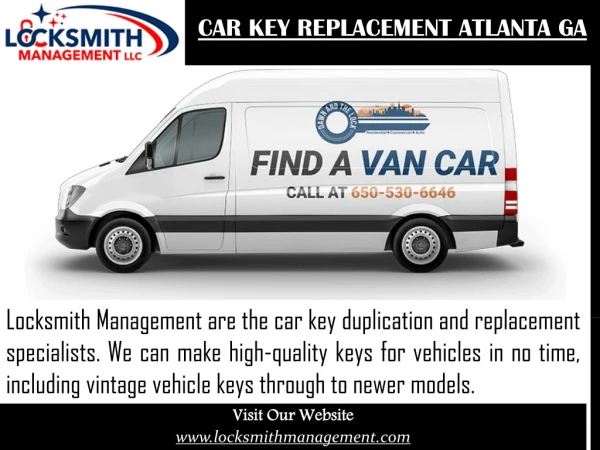 Car Key Replacement Atlanta Ga