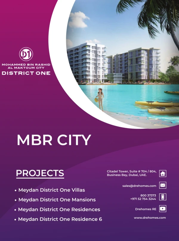 District One Residential Community by Meydan