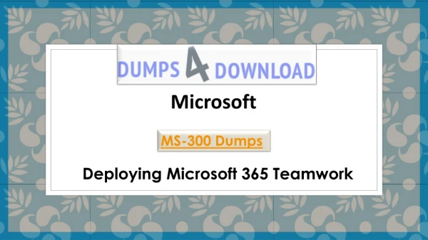 2019 Microsoft MS-300 exam questions & answers, MS-300 real exams questions