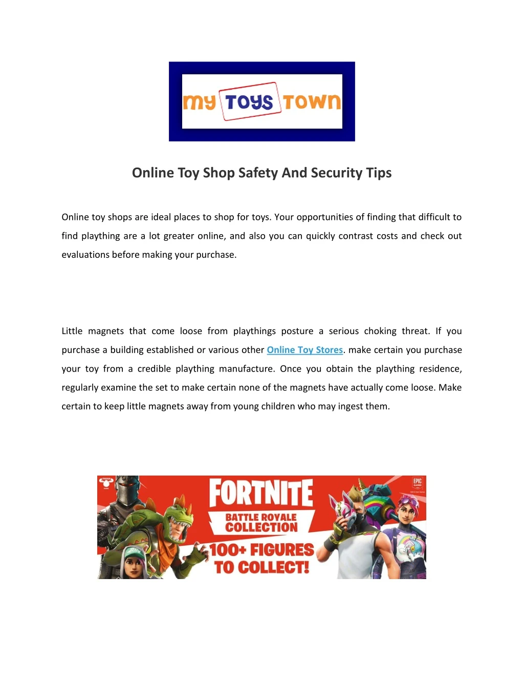 online toy shop safety and security tips