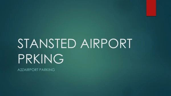 Stansted Airport parking