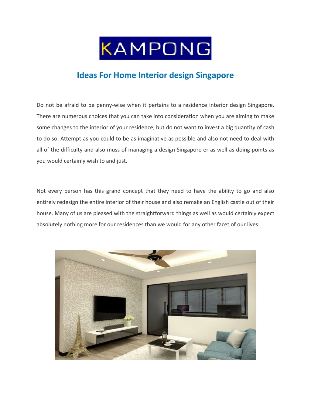 ideas for home interior design singapore