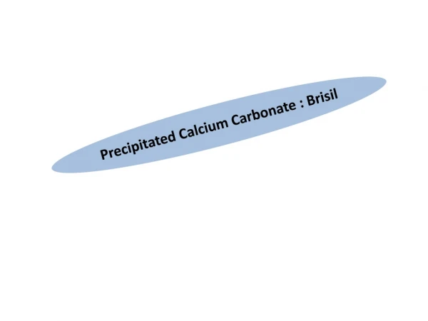 Precipitated Calcium Carbonate : Brisil