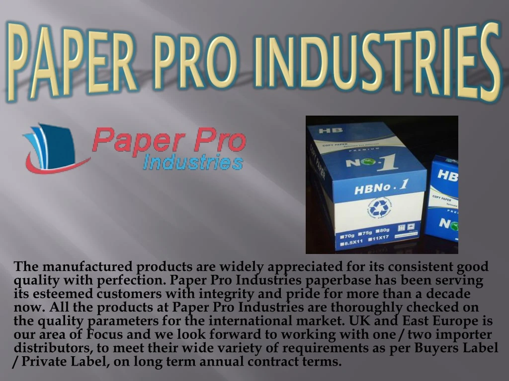 paper pro industries