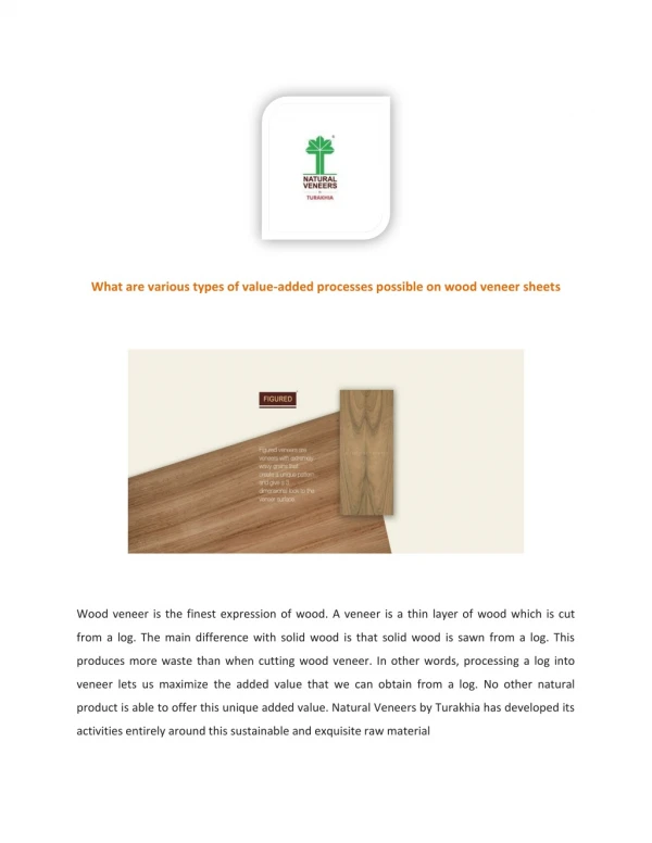 Veneers Supplier & Manufacturer | Veneer Plywood | Natural Veneers