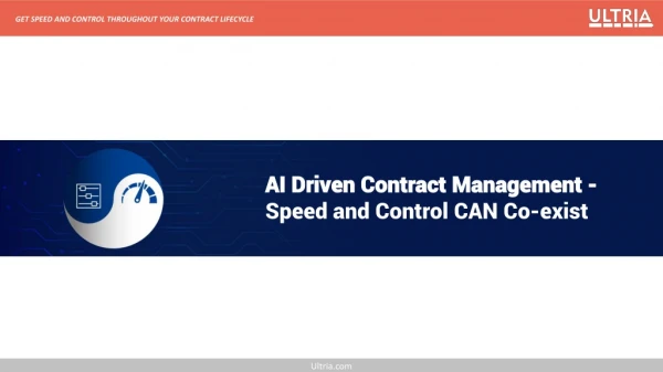 Artificial Intelligence in Contract Lifecycle Management
