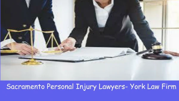 Sacramento Personal Injury Lawyers